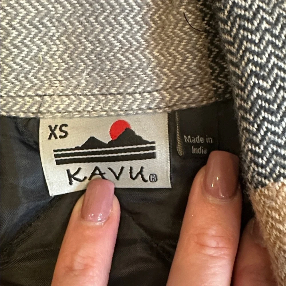 Kavu Plaid Flannel Shirt Jacket Men’s Xsmall